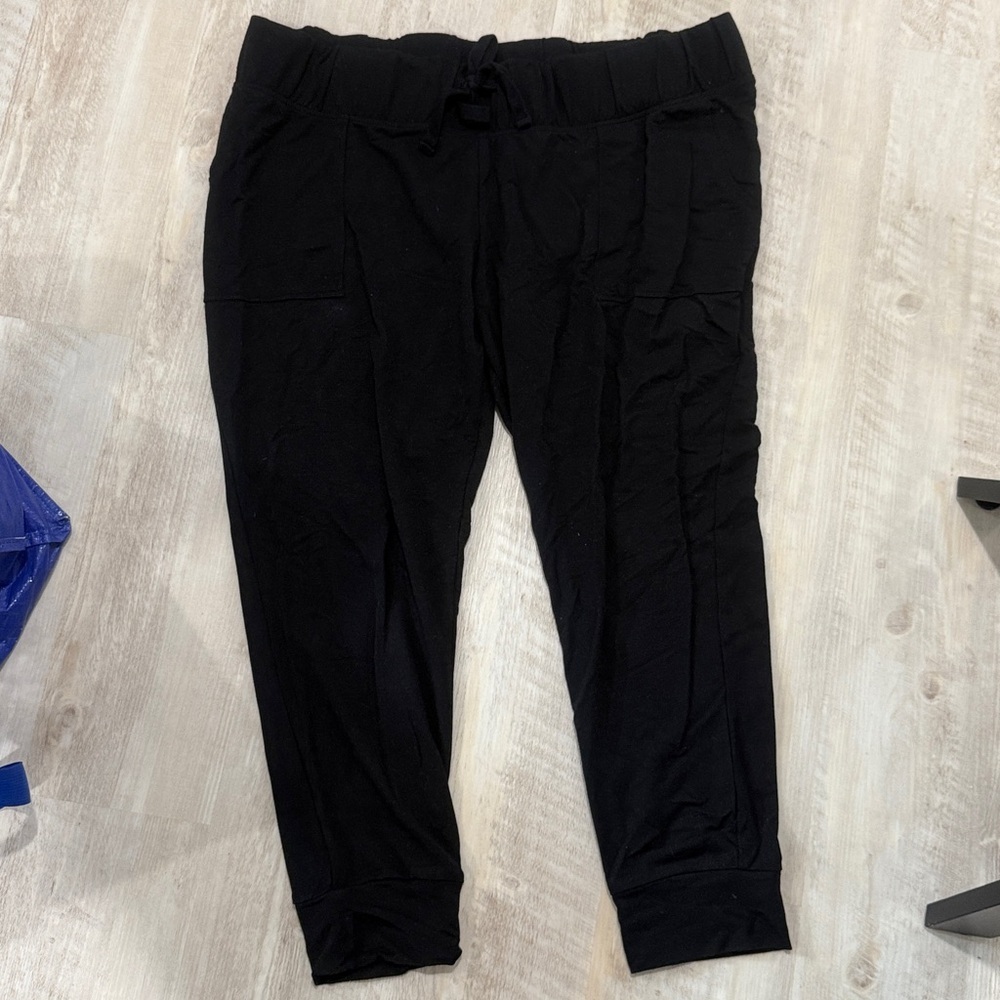 Black Jogger Pants Maternity